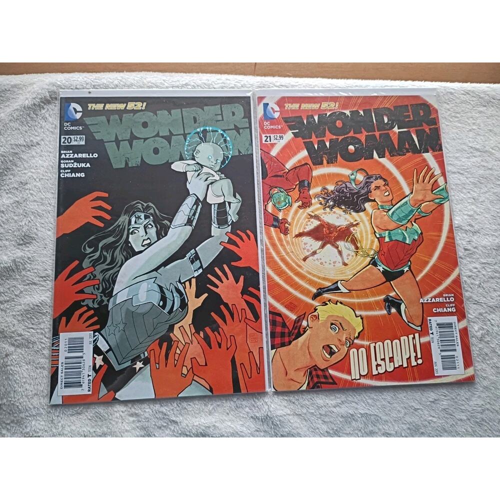 DC New 52 Wonder Woman #0-26 + 23.1-23.2 Azzarello Chiang Lot Of 28 VF To NM - Picture 12 of 16
